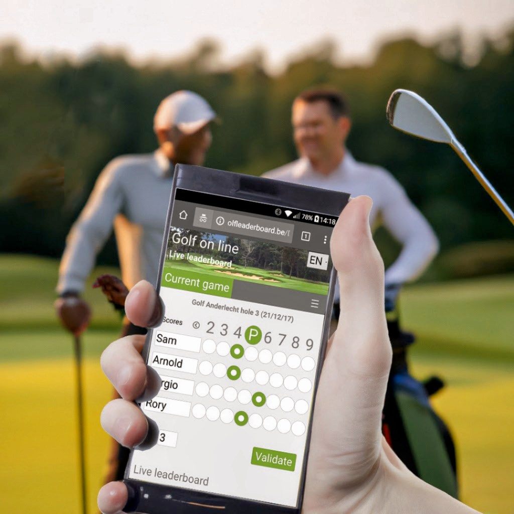 free Online golf leaderboard
